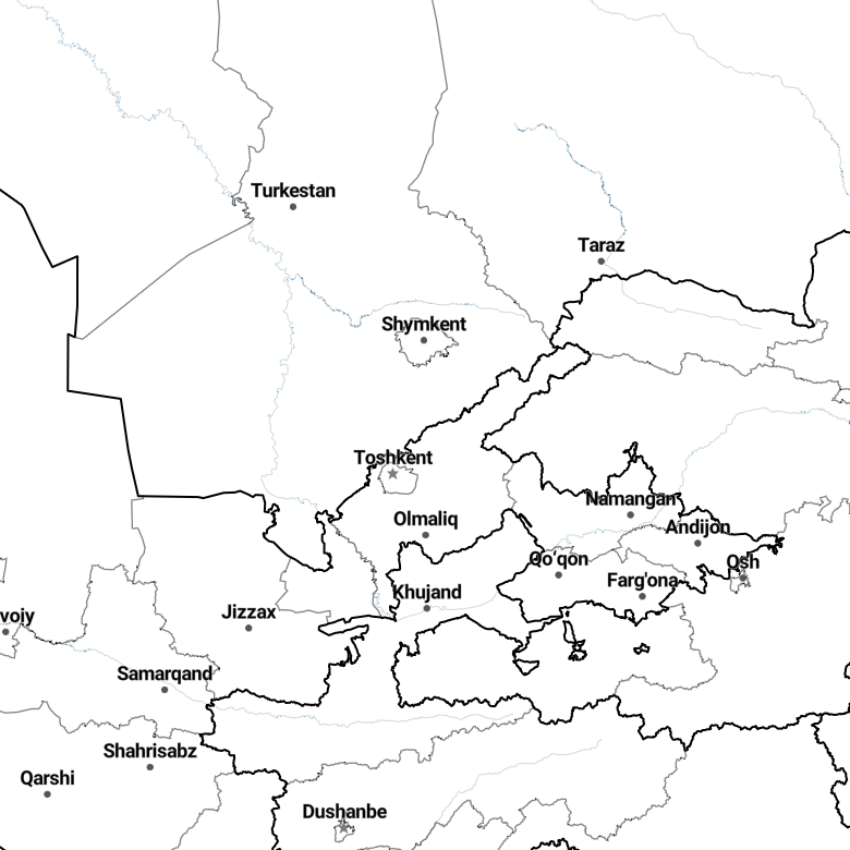 Country borders