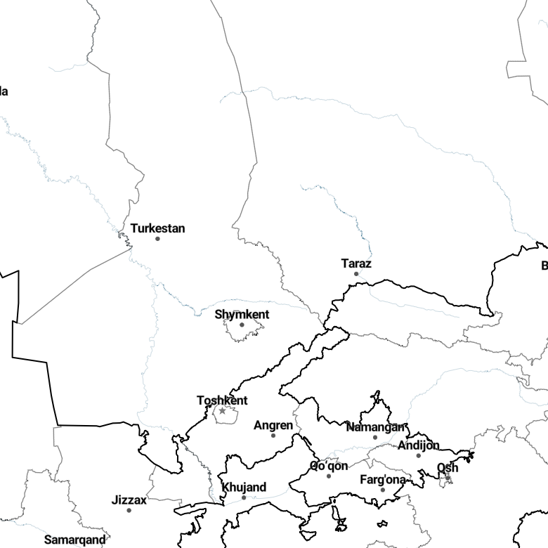 Country borders