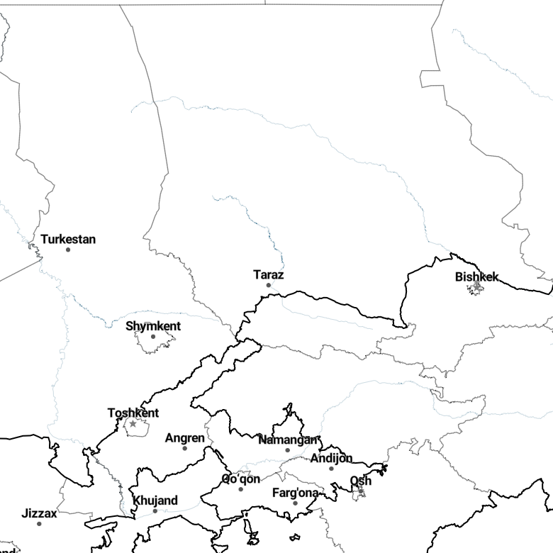 Country borders