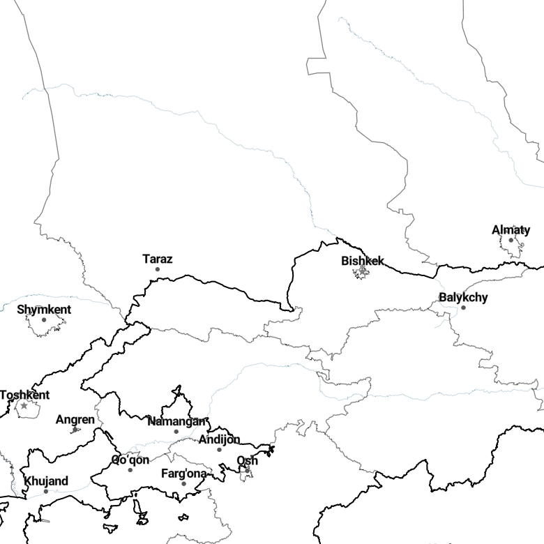 Country borders