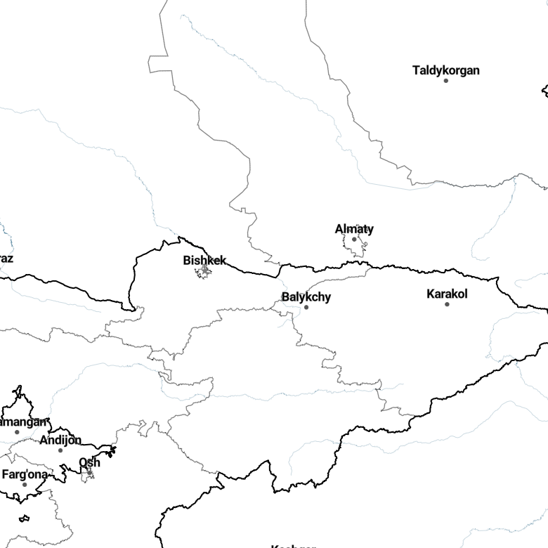 Country borders
